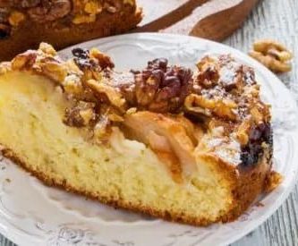 tarta de manzana con stevia